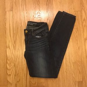 American Eagle skinny jeans LONG!